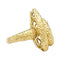 Bague 53 Bague Van Cleef & Arpels, or jaune, diamant navette. 58 Facettes 31107