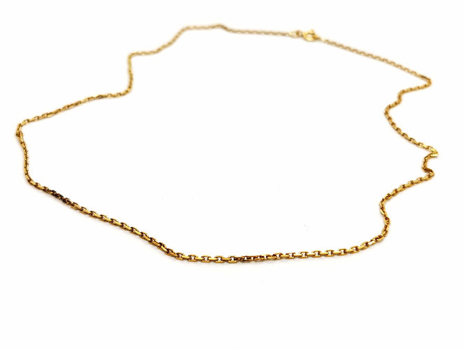 Collier Collier Maille forçat Or jaune 58 Facettes 1559887CN