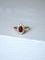 Bague Bague marguerite rubis et diamants 58 Facettes