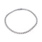 Bracelet Bracelet Cartier, Lignes Essentielles, or blanc, diamants. 58 Facettes 32426