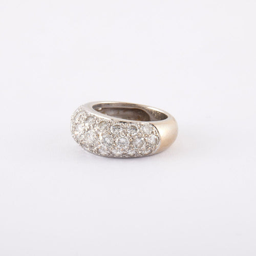 Bague 45 Bague Bandeau Diamants 58 Facettes JE496