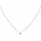 Collier Dinh Van Collier Le Cube Diamant Or blanc Diamant 58 Facettes 2865691RV