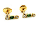 Boucles d'oreilles Boucles d'oreilles Or jaune Emeraude 58 Facettes 1792077CN