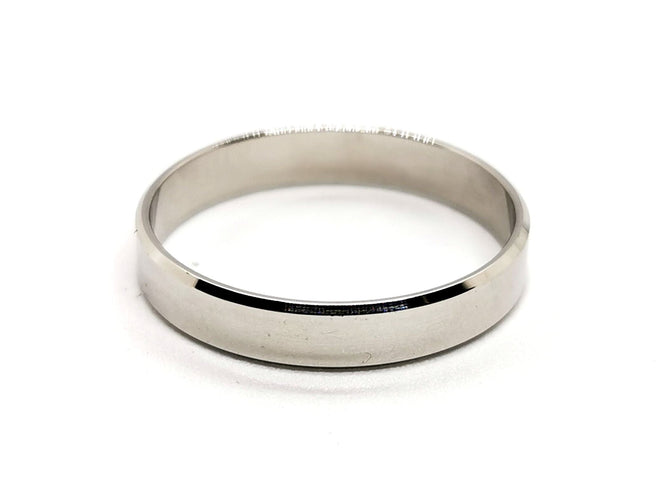 Bague 64 Bague Alliance Or blanc 58 Facettes 1178328CD