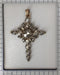 Pendentif Pendentif croix, diamant taille rose 58 Facettes 23054-0078