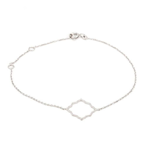 Bracelet Bracelet Transparence Or blanc 58 Facettes 578922RV