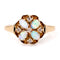 Bague 50.5 Bague opales, diamants 58 Facettes EBA14B5F32F04E2EAFE4C909E9967F85