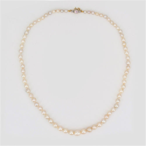 Collier Collier de perles ancien en chute 58 Facettes 16-121