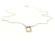 Collier Collier Graphique Or blanc Diamant 58 Facettes 579199RV