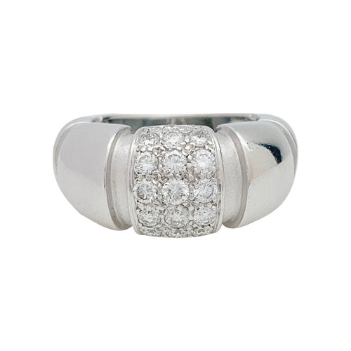 Bague 47 Bague Mauboussin, "Nadja", or blanc, diamants. 58 Facettes 31214