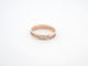 Bague 53 bague DINH VAN seventies pm 222115 53 or rose 18k et diamants 58 Facettes 253895