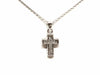 Collier Collier Croix Or blanc Diamant 58 Facettes 1696406CN