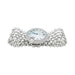 Montre Montre Cartier "Ballon Blanc" en or blanc et diamants. 58 Facettes 31118