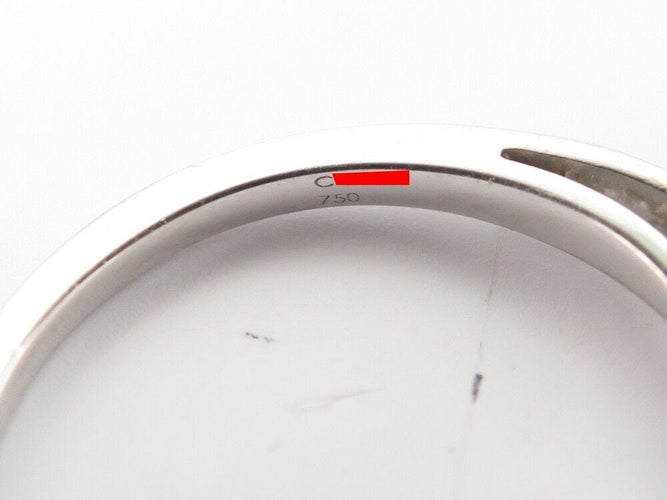 Bague 50 bague MAUBOUSSIN tu es le sel de ma vie t50 or blanc diamants 0.2ct 58 Facettes 252625