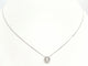 Collier Collier Or blanc Diamant 58 Facettes 579086RV