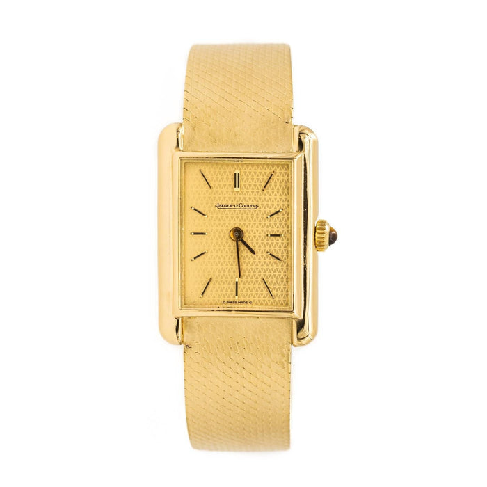 Montre Jaeger le Coultre Montre Or jaune oeil de tigre 58 Facettes 2141062CN