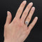 Bague 50 Bague diamants or blanc fleur 58 Facettes 21-722