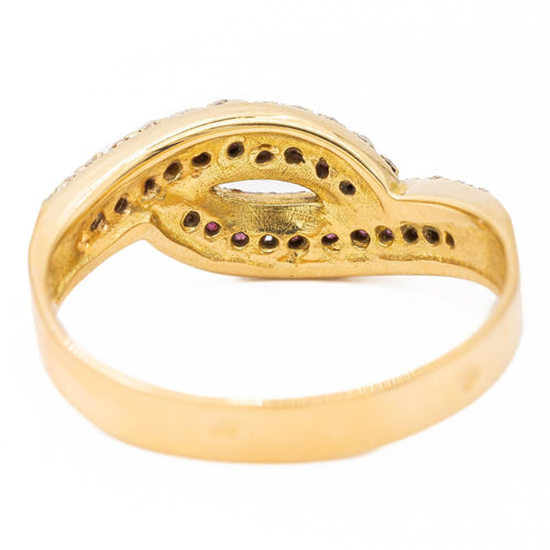 Bague 59 Bague Or jaune Rubis 58 Facettes 2259739CN