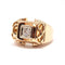 Bague Bague Tank diamant or jaune 58 Facettes