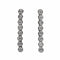 Boucles d'oreilles Boucles d'oreilles Ligne Or blanc Diamant 58 Facettes 2826008CN