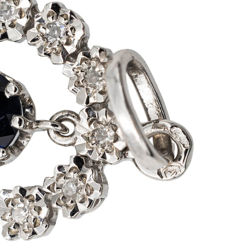 Pendentif Pendentif Or blanc Saphir 58 Facettes 2275411CN