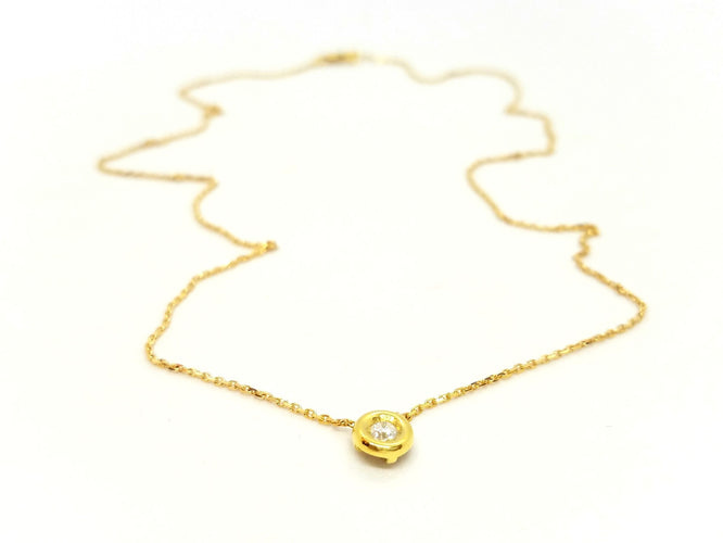 Collier Collier Or jaune 58 Facettes 579089RV