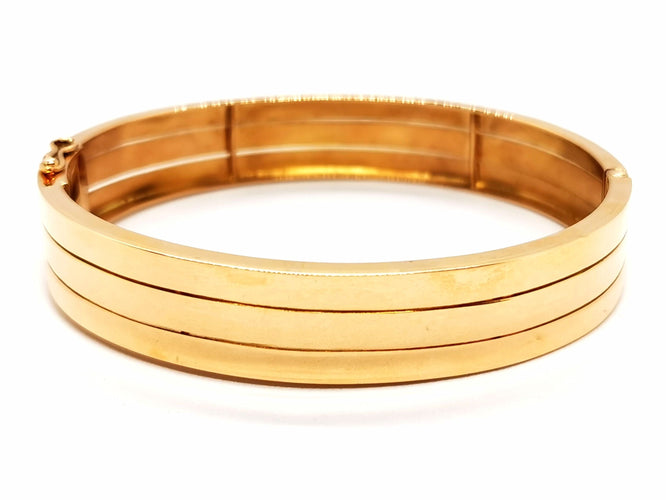 Bracelet Bracelet Jonc Or jaune 58 Facettes 1752333CN