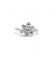 Bague 52 / Blanc/Gris / Or 750 Bague Marguerite Diamants 58 Facettes 210185R