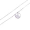 Collier Collier Cartier, "Amulette", or blanc, diamants. 58 Facettes 32992