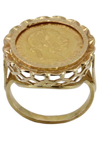 Bague BAGUE PIÈCE 4 FLORINS 58 Facettes 059701