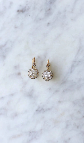 Boucles d'oreilles Boucles d'oreilles diamants 0,70ct 58 Facettes