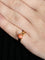 Bague Or Jaune / Corail / 46 BAGUE VAN CLEEF & ARPELS CORAIL & OR 58 Facettes BO/220006 STA