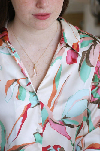 Pendentif Pendentif pied cristal de roche sur or 58 Facettes