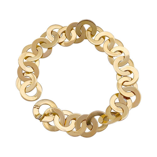 Bracelet Bracelet Fred, "Cercles", or jaune. 58 Facettes 32759
