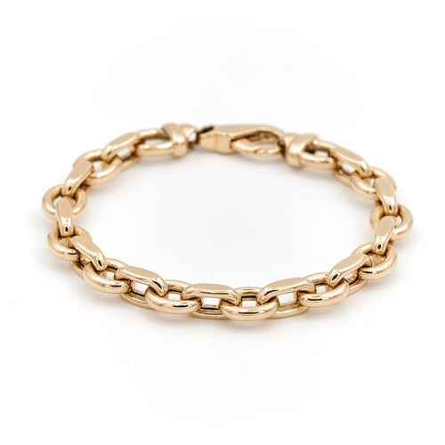 Bracelet Bracelet Maille forçat Or jaune 58 Facettes 1641177CN