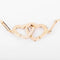 Collier Collier or rose Dinh Van formant 2 cœurs 58 Facettes