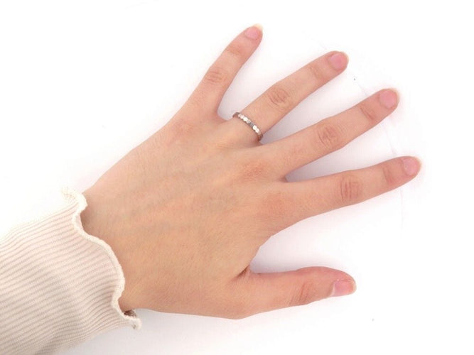 Bague 52 bague CHAUMET bee my love 081930 t 52 en or blanc 18k 58 Facettes 252675