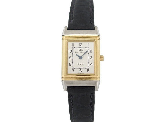 Montre montre JAEGER-LECOULTRE reverso lady 260.5.08 33 mm quartz or acier 58 Facettes 253761