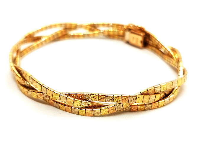 Bracelet Bracelet Vintage Or jaune 58 Facettes 1696343CN