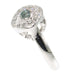 Bague 48 Bague or blanc, diamants 58 Facettes 17300-0035