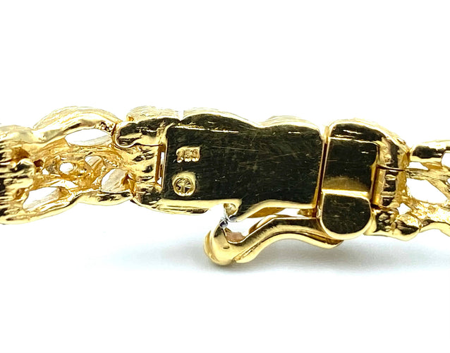 Collier GILBERT ALBERT. Collier or jaune, diamant et billes interchangeables 58 Facettes