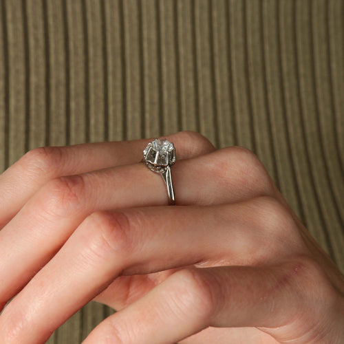 Bague BAGUE SOLITAIRE OR & DIAMANT 0.50ct 58 Facettes BO/220063-64 RIV