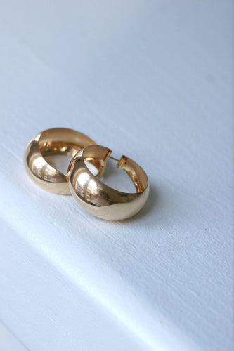 Boucles d'oreilles Boucles d'oreilles créoles or rose 58 Facettes