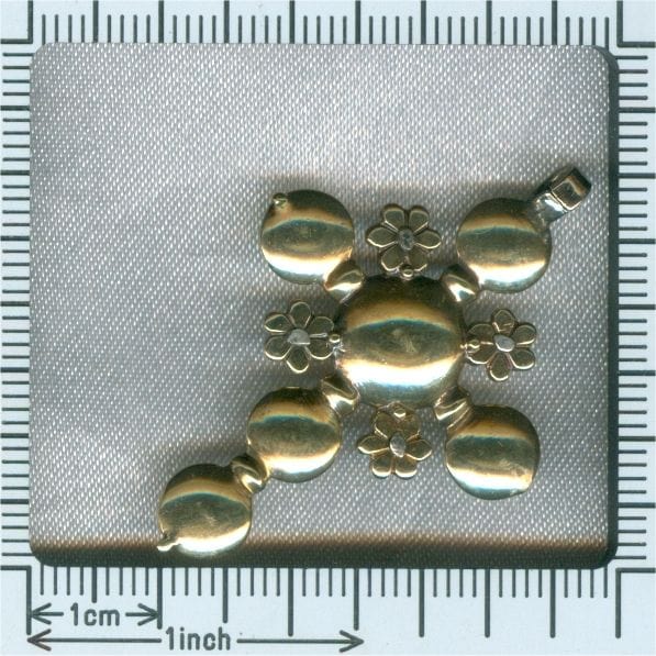 Pendentif Pendentif croix en or avec diamants 58 Facettes 14335-0018