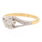 Bague 54 Bague solitaire or blanc Diamant 58 Facettes 2308982CN