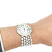 Montre Montre Cartier "Ballon Blanc" en or blanc et diamants. 58 Facettes 31118