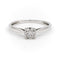 Bague 54 Bague Or blanc Diamant 58 Facettes 1887749CN