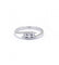 Bague 50 / Blanc/Gris / Or 750‰ Bague Trilogie Diamants 58 Facettes 220593R