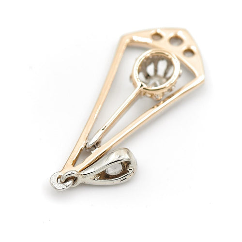 Pendentif Pendentif Art déco Or blanc Diamant 58 Facettes 2024923CN
