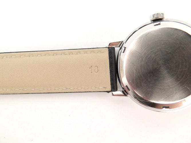 Montre vintage montre LEMANIA two tone 35 mm mecanique acier palladier 58 Facettes 250830